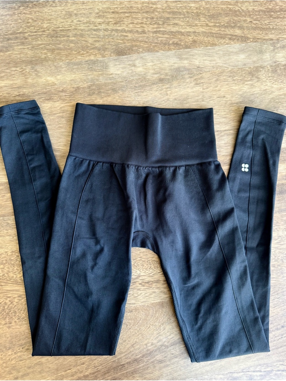 Sweaty Betty, black seamless, sculpting leggings size XS
